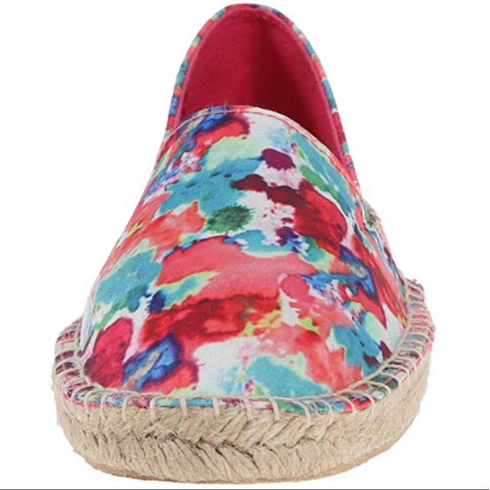 Pastel Colors Flatform Espadrille Loafer Flats - Picture 7 of 8